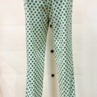 adabat アダバット メンズ 総柄 パンツ グリーン系 643-78201