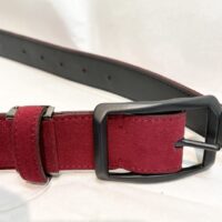 Munsingwear マンシングウェア　メンズ　レッド　ベルト　AM6043