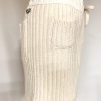 CLAIR＋PLUS  クレールプリュス レディース ニット ショートパンツ  アイボリー　