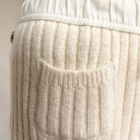 CLAIR＋PLUS  クレールプリュス レディース ニット ショートパンツ  アイボリー　