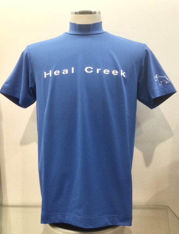 Heal Creek  ヒールクリーク  メンズ 半袖  モックネック シャツ  春夏 001-26440